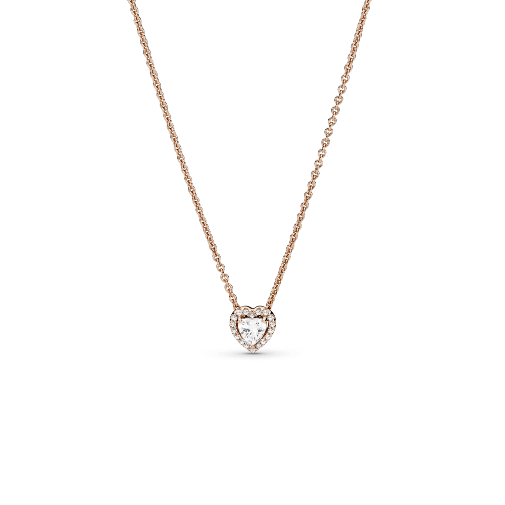 Collar Corazón Reluciente
